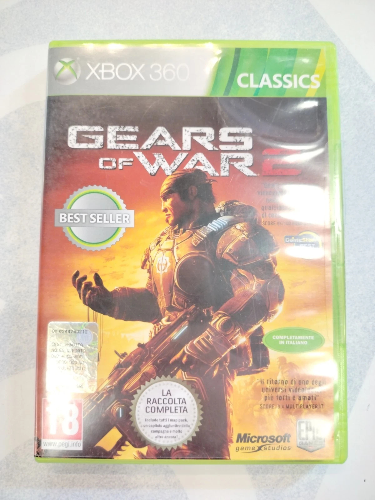 Gears Of War 2 Xbox 360 Microsoft Buone Condizioni